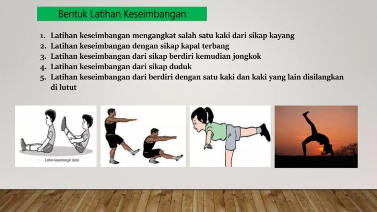 Bentuk Latihan Permainan Untuk Melatih Keseimbangan Dan Kelincahan Adalah Yphaorid